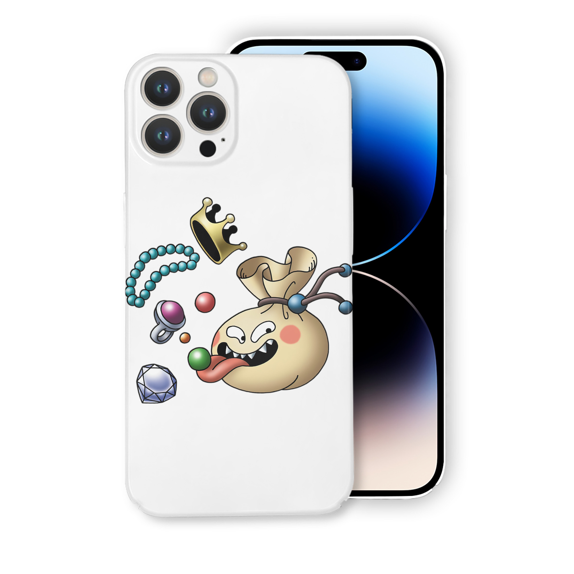 （画像用） ドラゴンクエスト Doragon Kuesuto Dragon Quest 【iPhone 14シリーズ対応】ハードケース